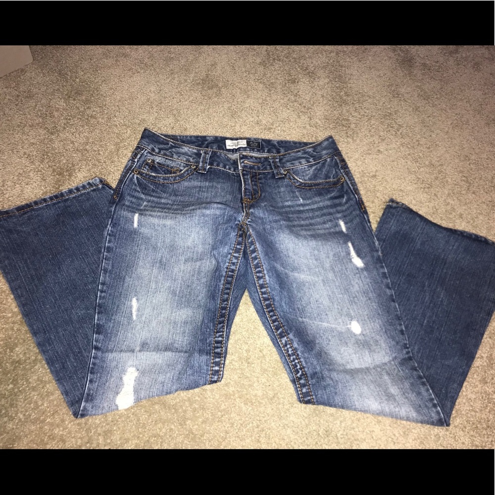 Aeropostale Jeans Hailey skinny flair 7/8 Short